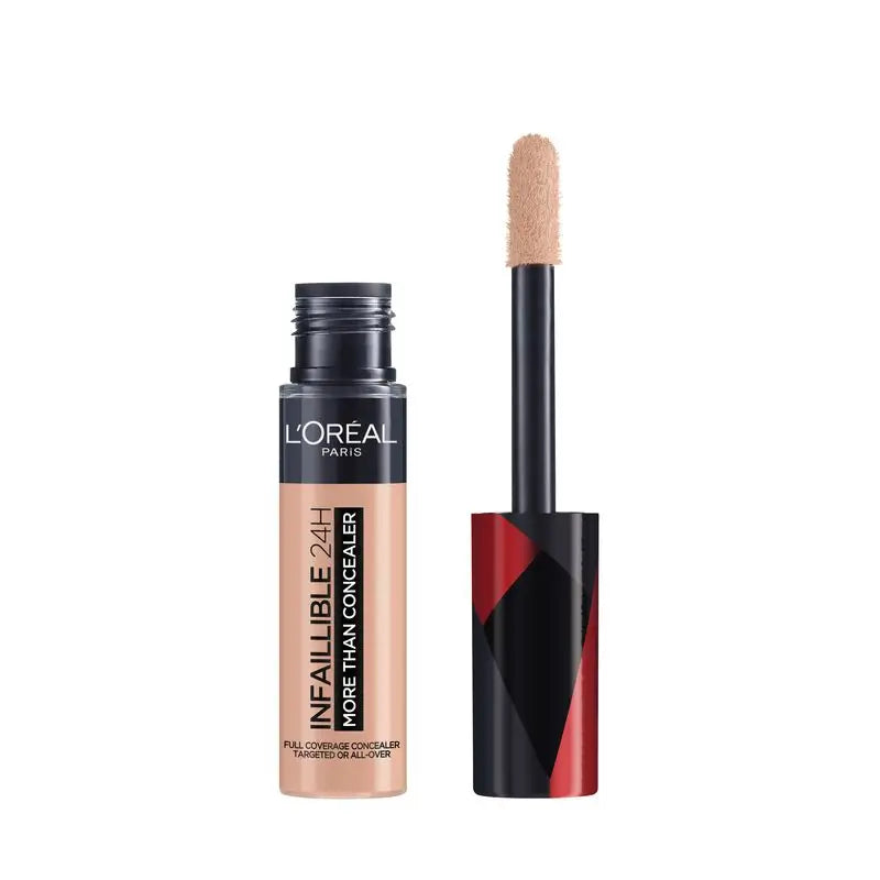 L'Oréal Paris Infallible More Than Concealer Anti-cernes, teinte 324 Oatmeal/Avoine, 11 ml