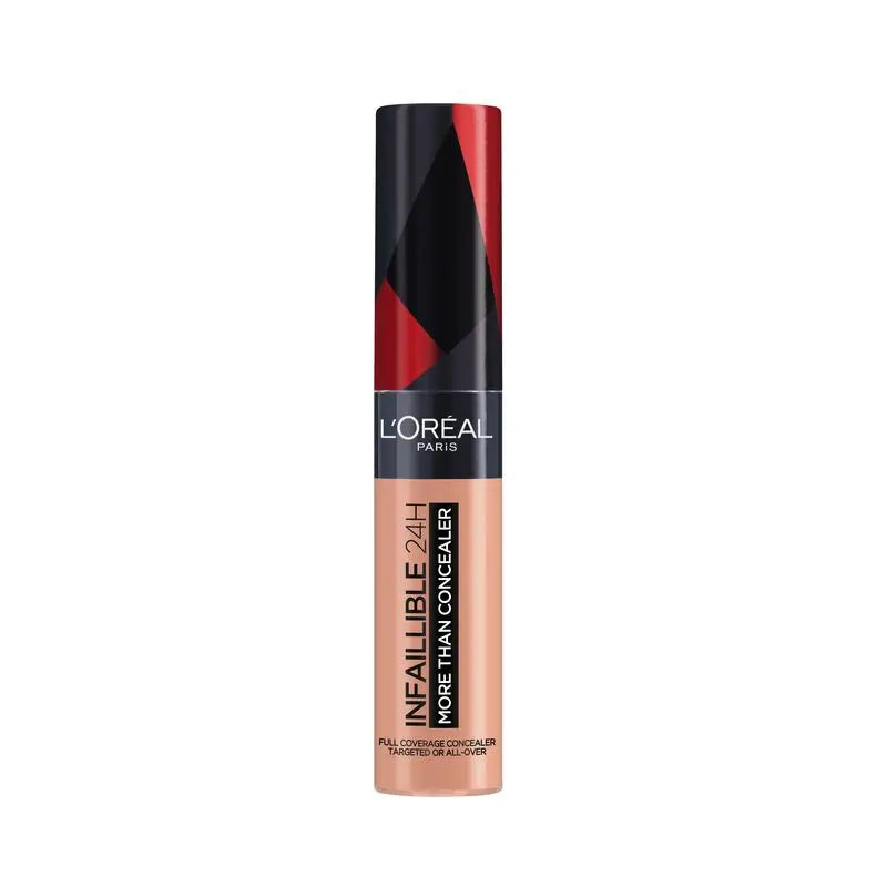 L'Oréal Paris Infallible More Than Concealer Anti-cernes, teinte 331 Latte/Café Au Lait, 11 ml