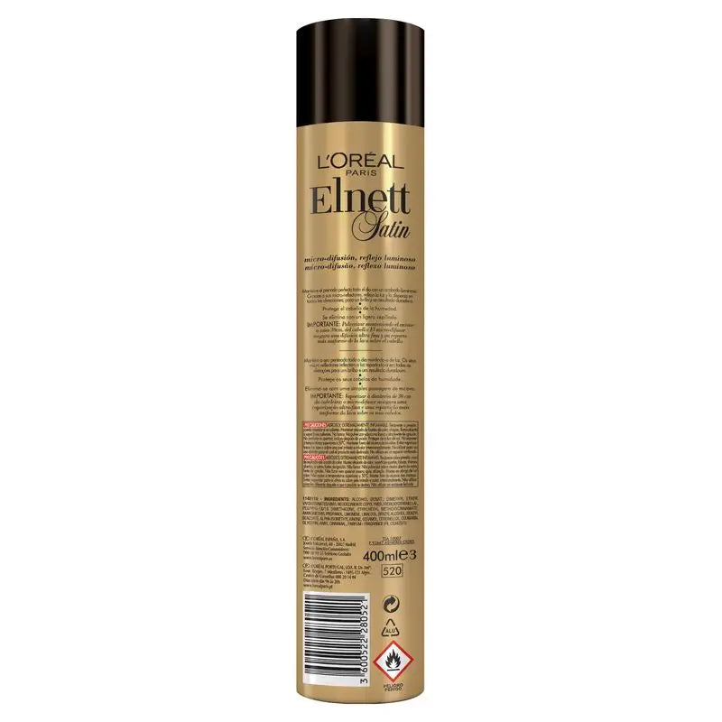 L'Oréal Paris Elnett Extreme Hold Hairspray Shine 400Ml