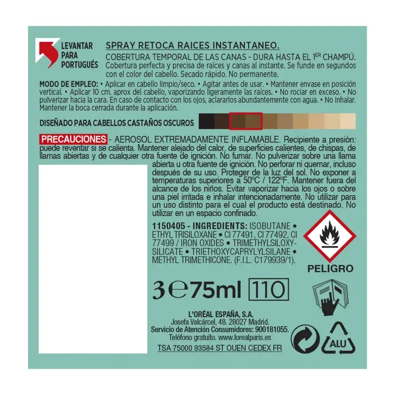 L'Oréal Paris Magic Retouch 2 Brun 75Ml