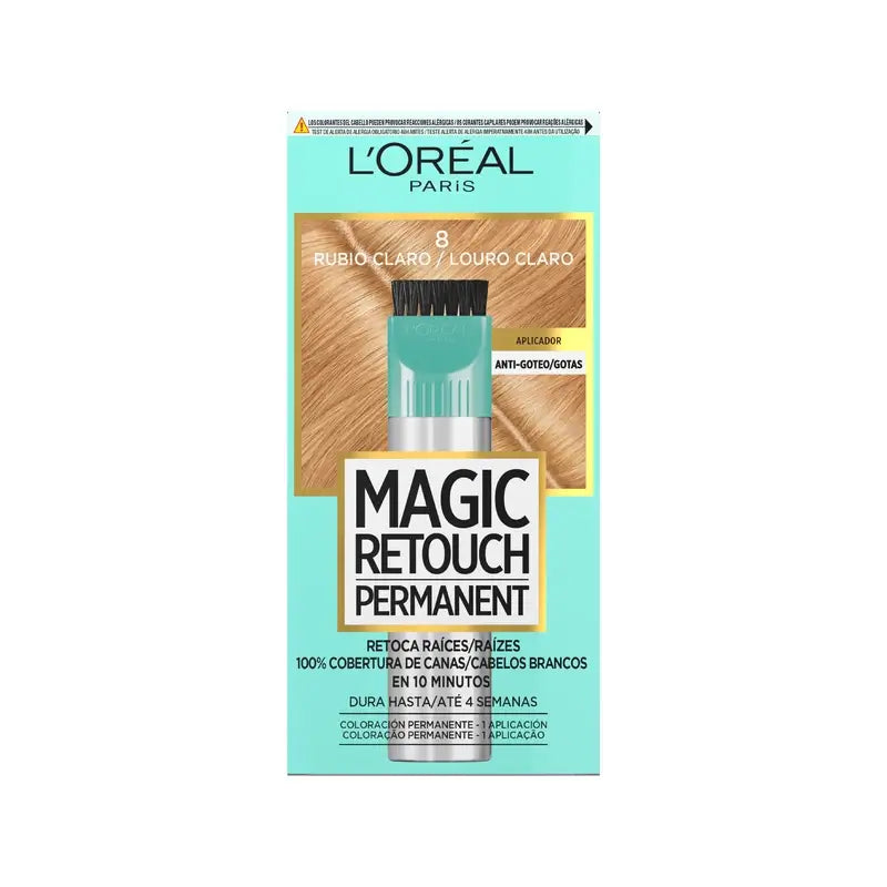 L'Oréal Paris Magic Retouch Permanent - Retouche racines 8 Blond clair 18 ml