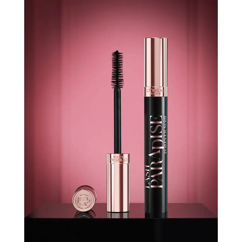 L'Oréal Paris Lash Paradise Mascara : Forever Noir, 30% Blacker Formula