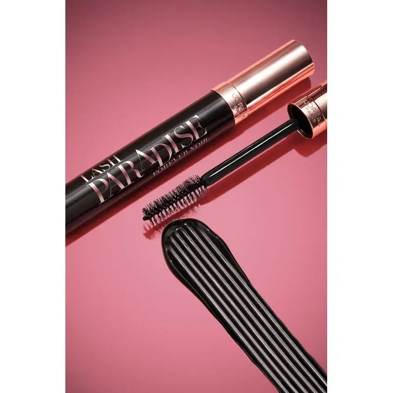 L'Oréal Paris Lash Paradise Mascara : Forever Noir, 30% Blacker Formula