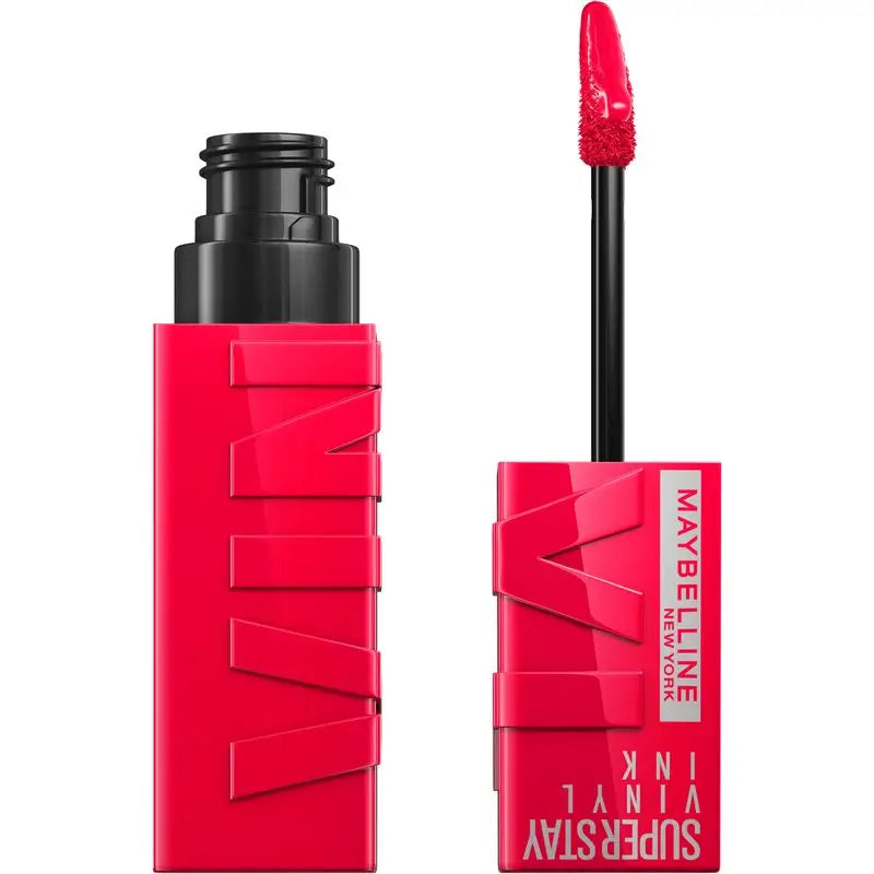 Maybelline New York Vinyl Effect Lipstick Superstay Vinyl Ink, Vinyl Fixed, 45 Capricious