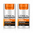 L'Oréal Paris Men Expert Hydra Energetic 24H Anti-Fatigue Crème Hydratante pour Homme Avec Vitamine C et Protéines - 50 Ml , pack 2