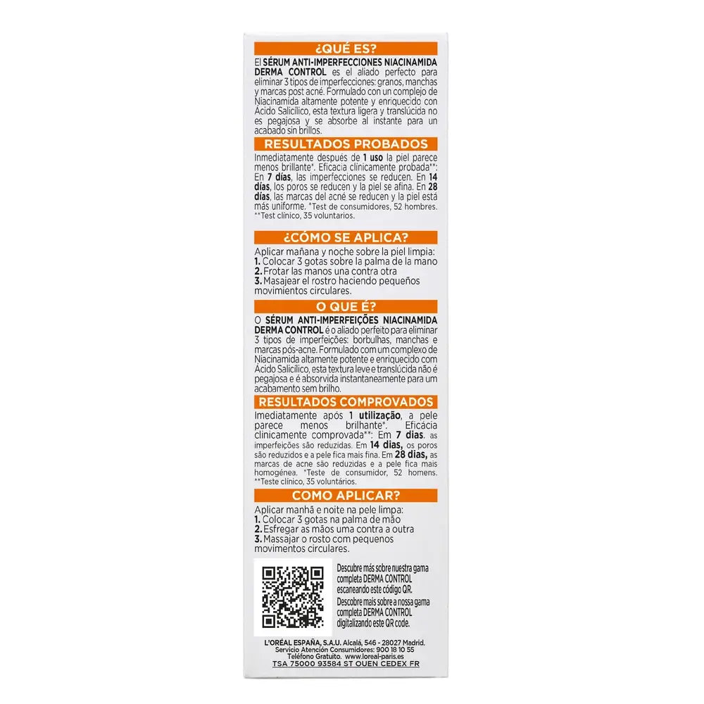 L'Oréal Paris Men Expert Derma Control Serum, 30 ml