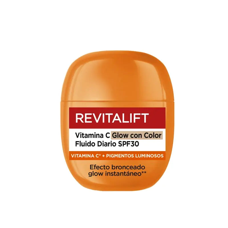 L'Oréal Paris Revitalift Clinical, Vitamine C Glow With Colour Daily Fluid Spf30, 40Ml