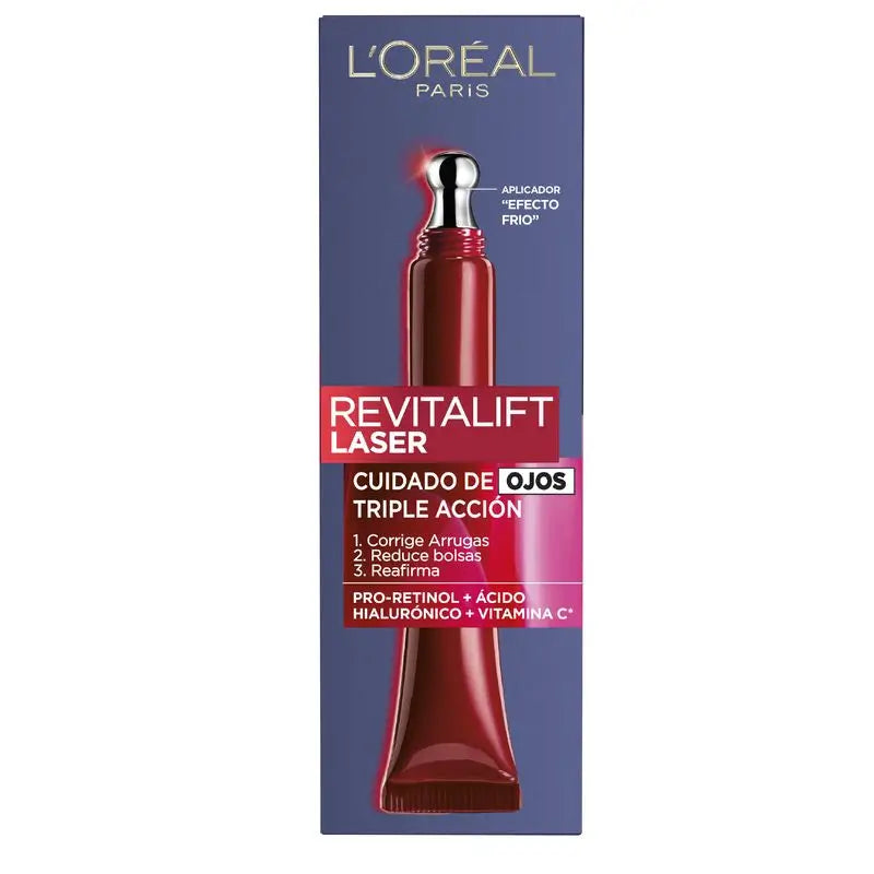 L'Oréal Paris Revitalift Filler Serum : comble les rides et les lignes d'expression, avec de l'acide hyaluronique, 30Ml
