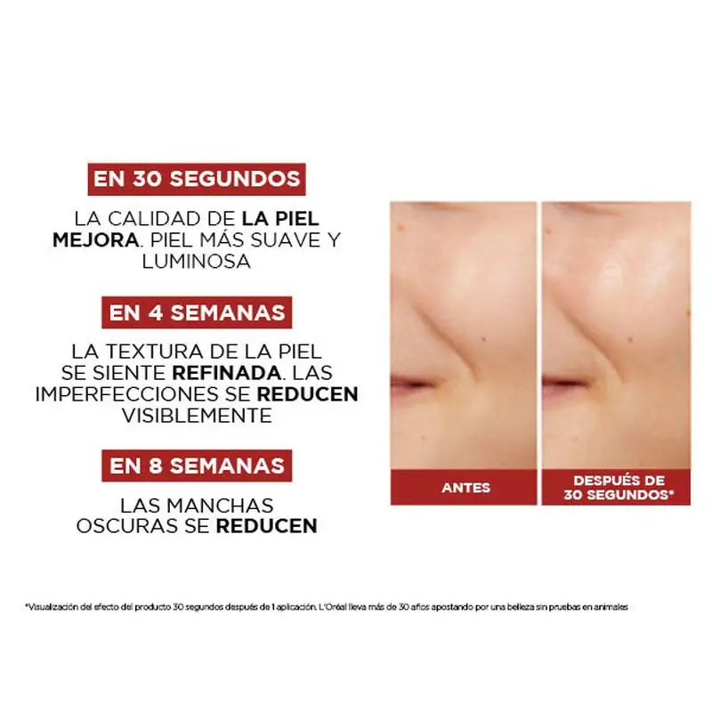 L'Oréal Paris Revitalift Perfecting Toner, extrait de pastèque, peau lisse et éclatante en 30 secondes, 180 ml