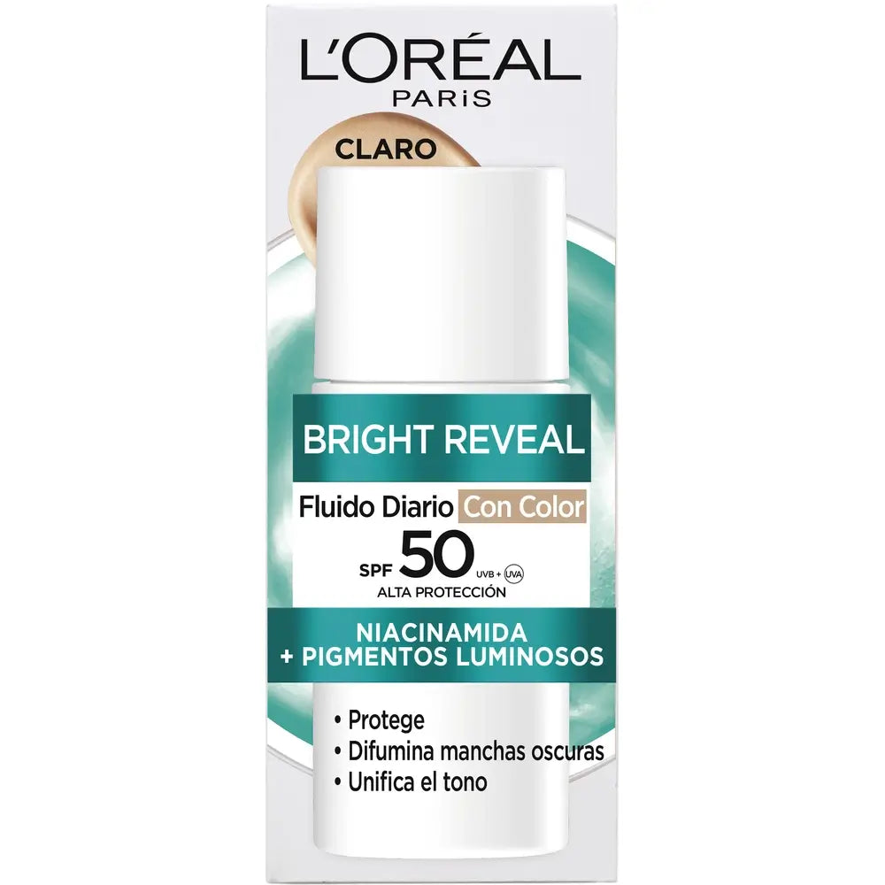 L'Oreal Paris Skincare Uv Bright Reveal Light , 50 ml
