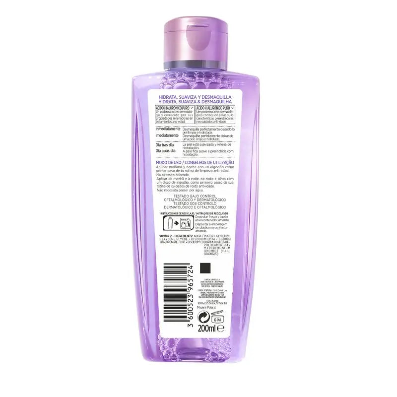 L'Oréal Paris Revitalift Filler Eau micellaire régénératrice Eau micellaire régénératrice