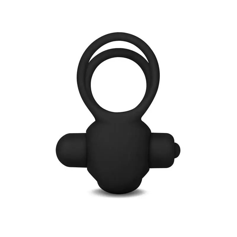 Lovetoy Power Clit Duo Double Anneau Vibrant Noir