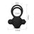 Lovetoy Power Clit Duo Double Anneau Vibrant Noir