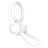 Lovetoy Anneau Vibrant Power Clit Blanc