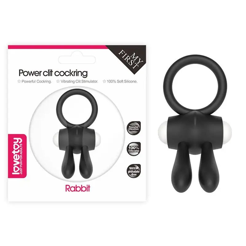 Lovetoy Anneau Vibrant Power Clit Noir Modèle 1