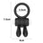 Lovetoy Anneau Vibrant Power Clit Noir Modèle 1