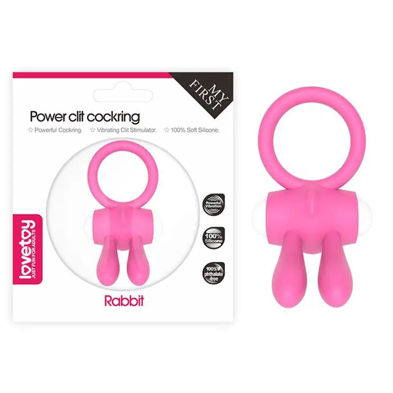 Lovetoy Anneau Vibrant Power Clit Rose