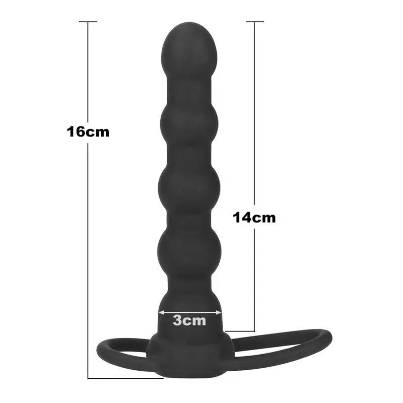 Lovetoy Double Prober Anal Plug Avec Vibration Noir
