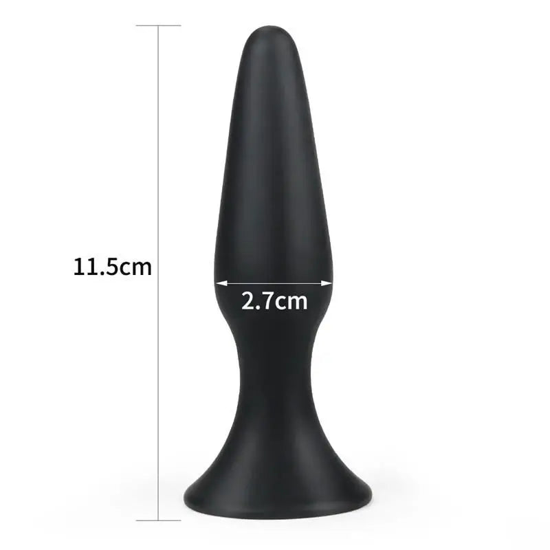 Lovetoy Anal Plug Lure Me Taille S Noir