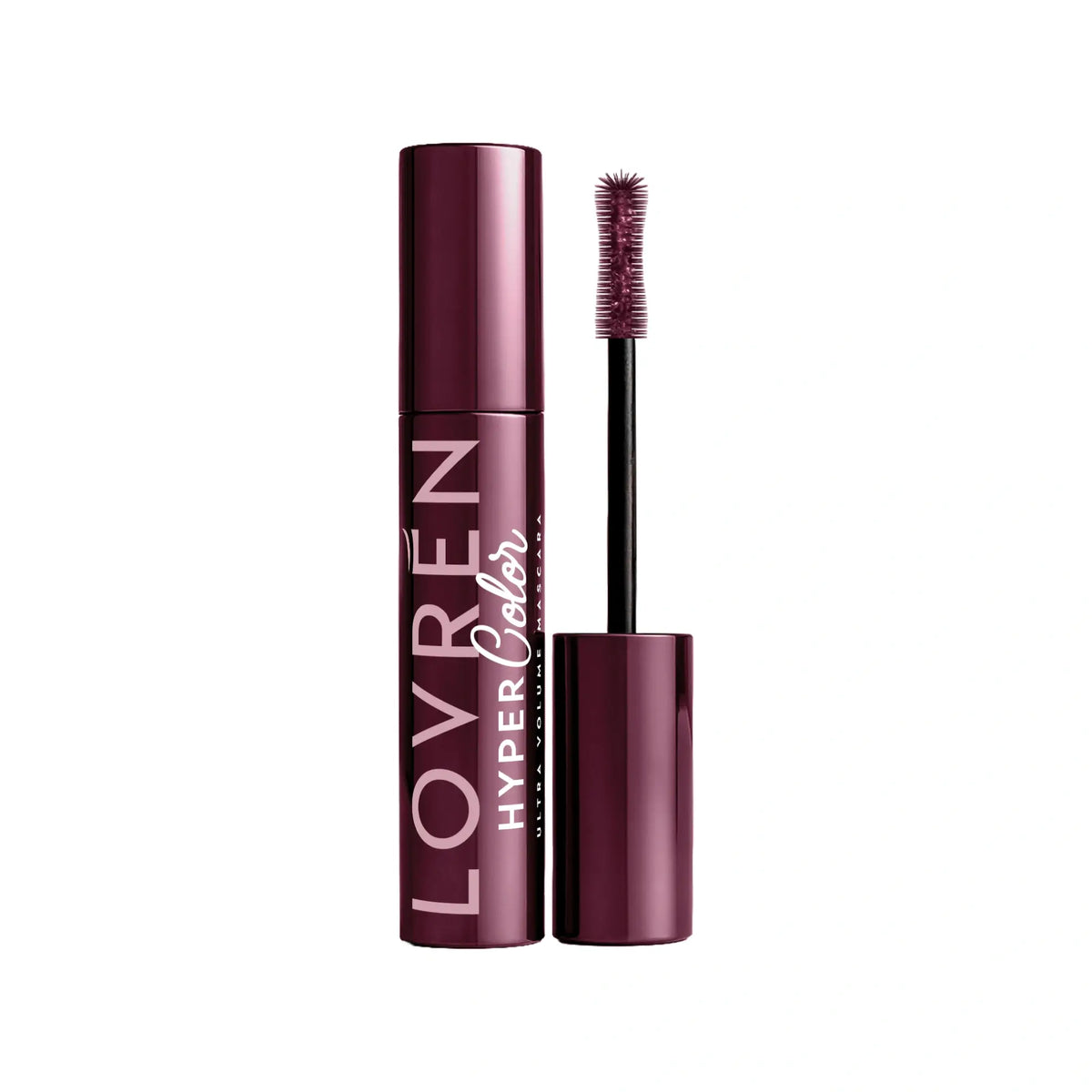 Lovrén Lovrén - Hyper Color Mascara Burgundy Ultra Define Volume, 12 ml
