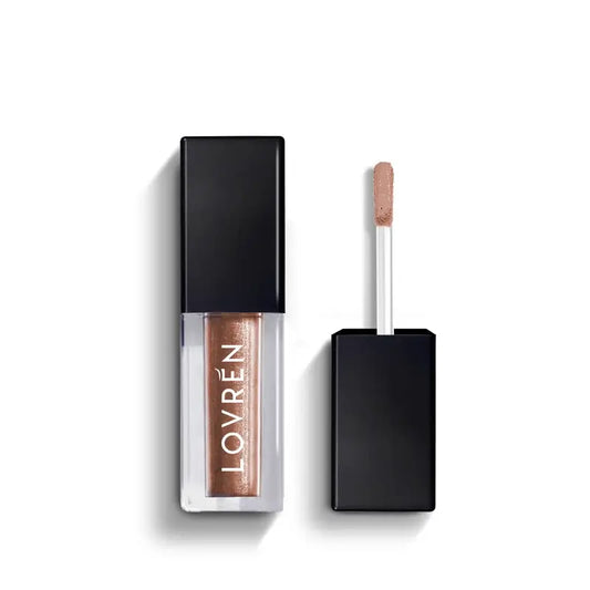 Lovrén Ombre à paupières liquide bronze scintillante longue durée