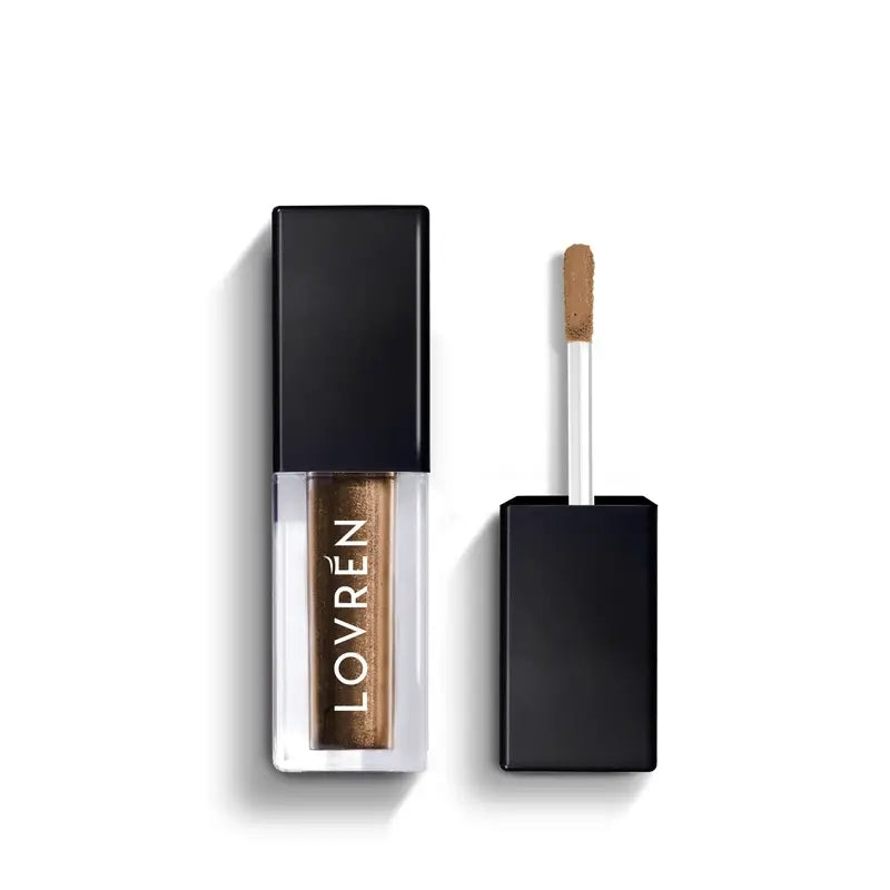 Lovrén Ombre à paupières liquide longue durée Gris satiné