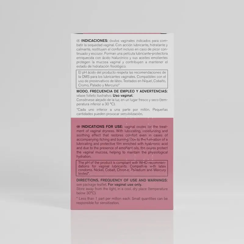 Cumlaude Lubripiu Lab Hydratation et apaisement des ovules vaginaux, 10 unités
