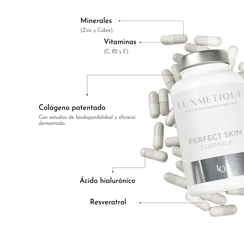 Luxmetique Perfect Skin Formula 90 gélules