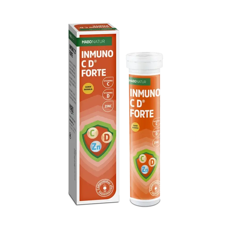 Mabonatur Inmuno C D Forte, 20 comprimés effervescents