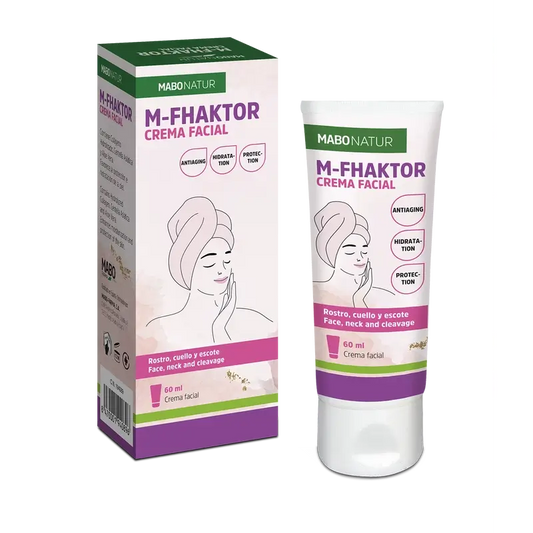 Mabonatur M-Fhaktor Crème visage et décolleté, 60 ml