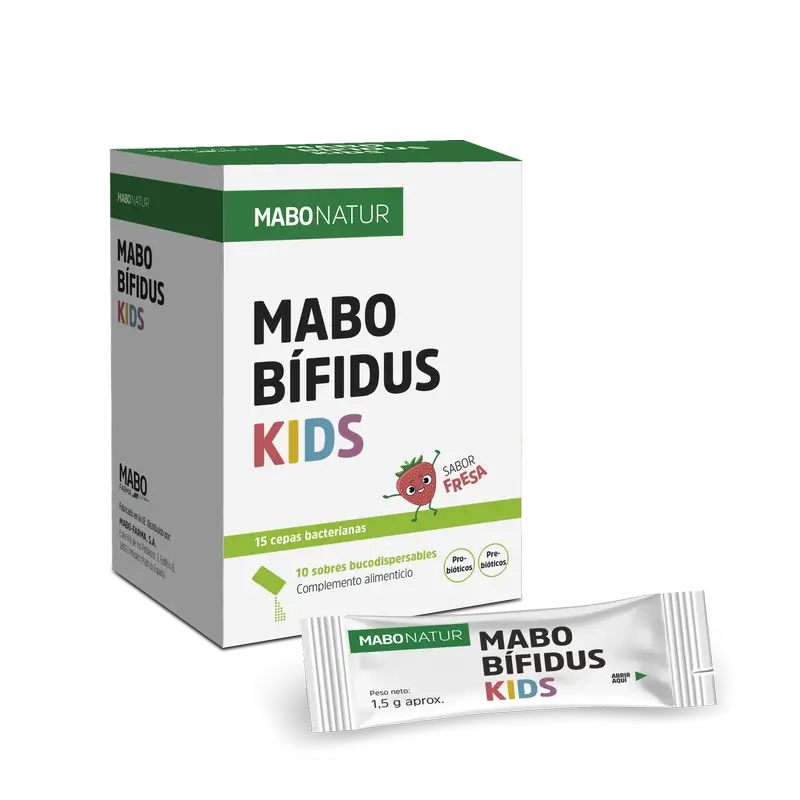 Mabonatur Mabobifidus Kids Probió+Prebió, 10 sachets