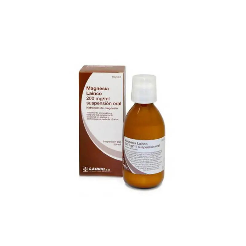 Magnesia Lainco 200 mg/ml Suspension orale 220 ml
