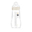 Mam Baby Baby Biberon en verre Feel Good Neutral Matt, 260Ml