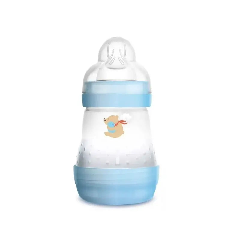 Mam Baby Easy Start Biberon anti-colique Bright Blue, 160Ml
