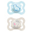 Mam Baby Pacifier Air Silicone Blue 2-6M, 2 Units