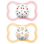 Mam Baby Pacifier Air Silicone Pink +6M, 2 Units