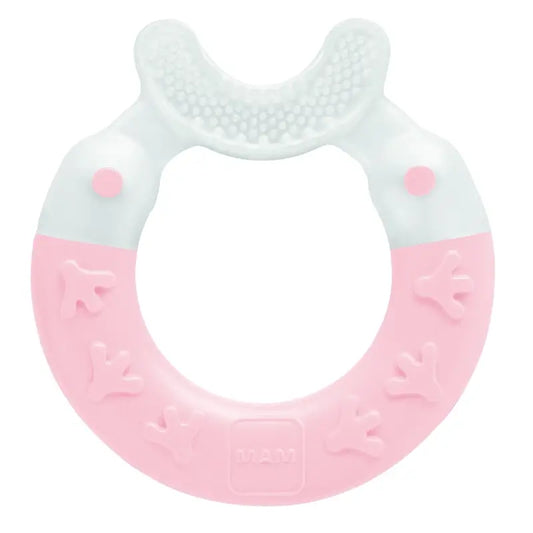 Mam Baby Teether Bite & Brush Pink