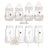 Mam Baby Welcome To The World Newborn Set Biberons pour nouveau-nés Easy Star Neutral