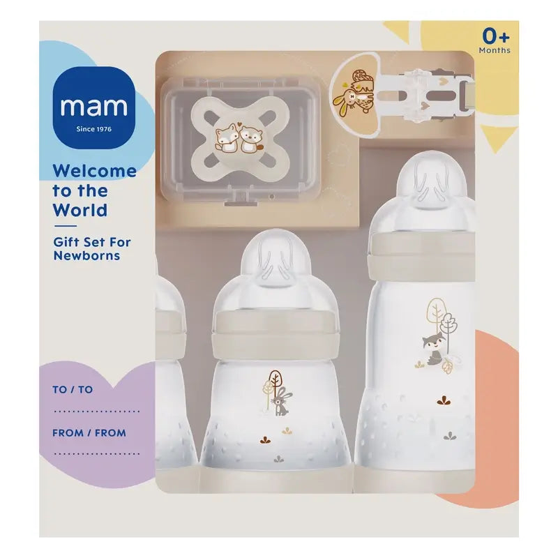 Ensemble neutre pour nouveau-né Mam Baby Welcome To The World