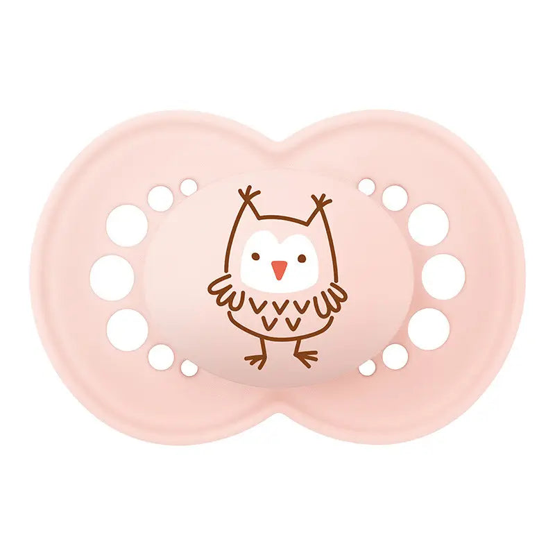 Mam Pacifier Original 6+ Silicone Matt Pink, 2 units
