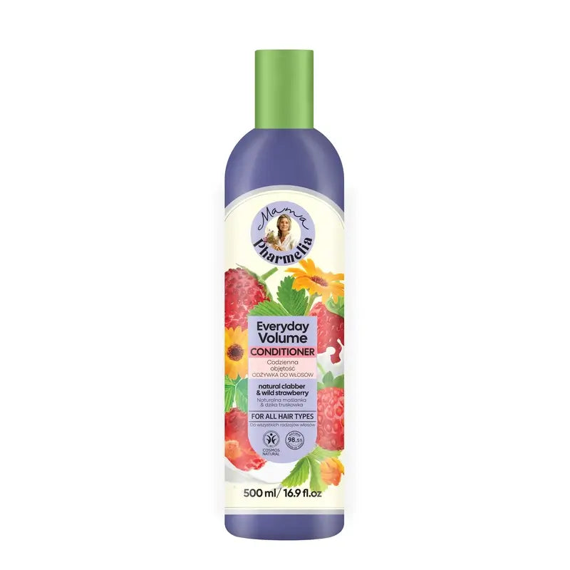 Mama Pharmelia Daily Volume Conditioner Milk Curd & Wild Strawberry, 500Ml