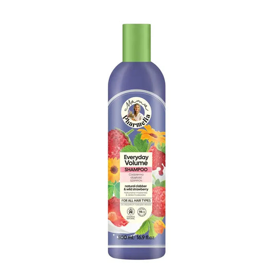 Mama Pharmelia Daily Volume Shampoo Milk Curd & Wild Strawberry, 500Ml