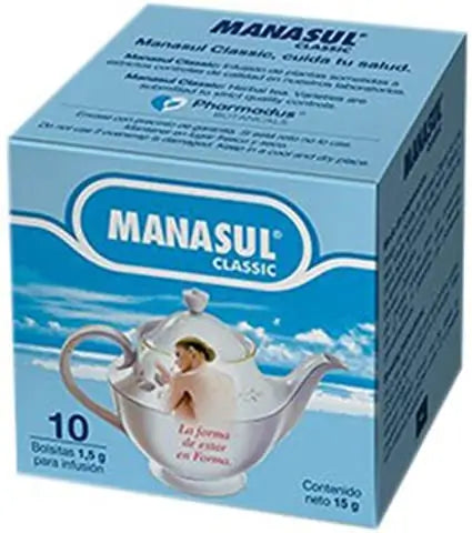 Manasul Natural digestive infusions, 10 sachets