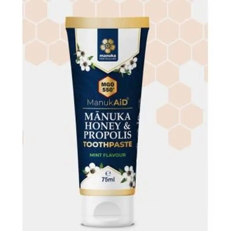 Manuka New Zealand Manuka Honey Mgo 550+ Propolis Toothpaste 75Ml.