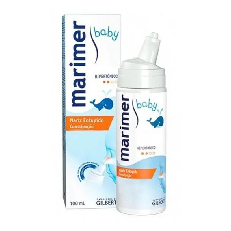 Marimer Agua De Mar Baby Hypertonic Nasal Spray, 100Ml