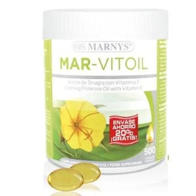 Marnys Evening Primrose Oil (Mar-Vitoil) 500Mg. 500Spheres