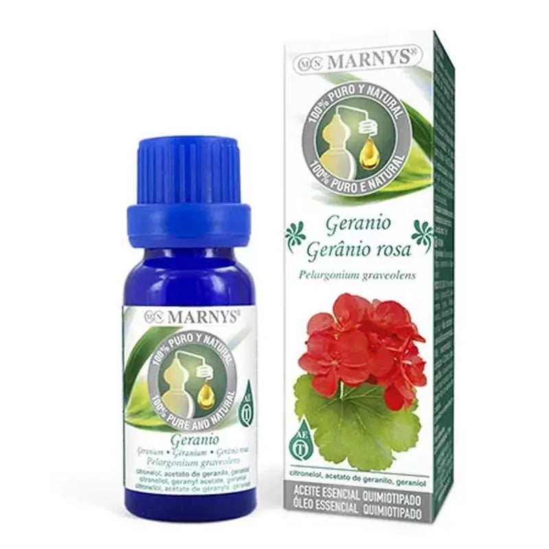 Marnys Geranium Essential Food Oil Case 15
