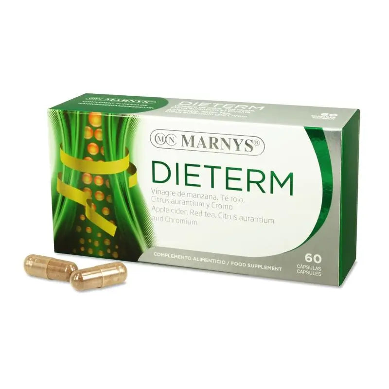 Marnys Dieterm Apple Cider Vinegar, 60 Capsules