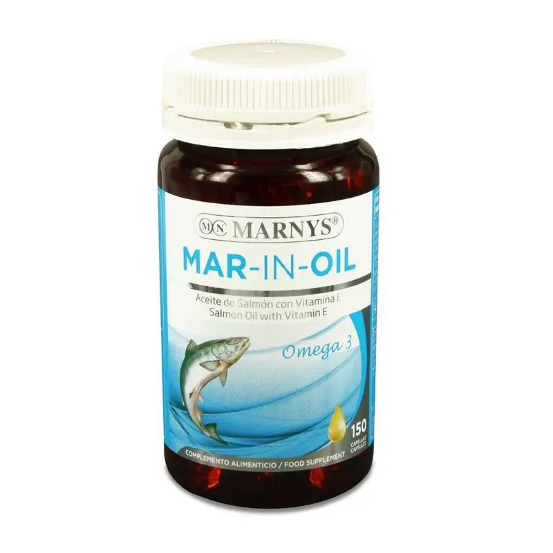 Marnys Mar-In-Oil Salmon Oil , 150 capsules of 500 mg