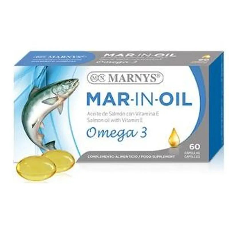Marnys Mar In Oil (Salmon Oil 500Mg) 60Pearls